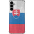 Slovakia Flag Distressed Galaxy S24 Plus Clear Case